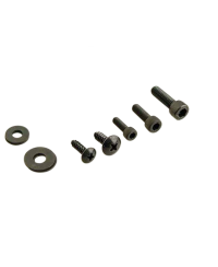 VIS TUN'R CARROSSERIE ADAPT. NITRO/AEROX ACIER NOIR (KIT)