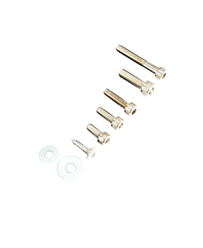 VIS TUN'R CARROSSERIE ADAPT. NITRO/AEROX ACIER CHROME (KIT)