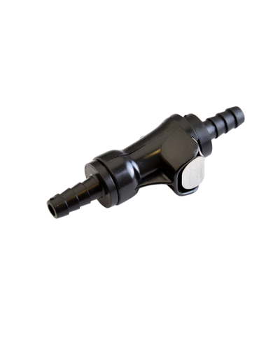 RACCORD/CONNECTEUR/COUPE SECURITE RAPIDE DURITE ESSENCE NOIR D.6