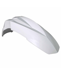 GARDE BOUE AV MECABOITE/MOTO UNIVERSEL TUN'R SUPER MOTARD BLANC