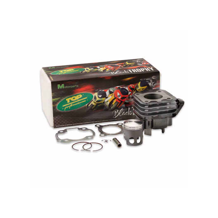 CYLINDRE SCOOTER FONTE TOP PERF BLACK TROPHY ADAPT. OVETTO/FLIPPER/F12/BIG MAX/MACH G/CPI