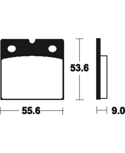 Plaquettes de frein TECNIUM Performance metal fritte - MF6 MF6