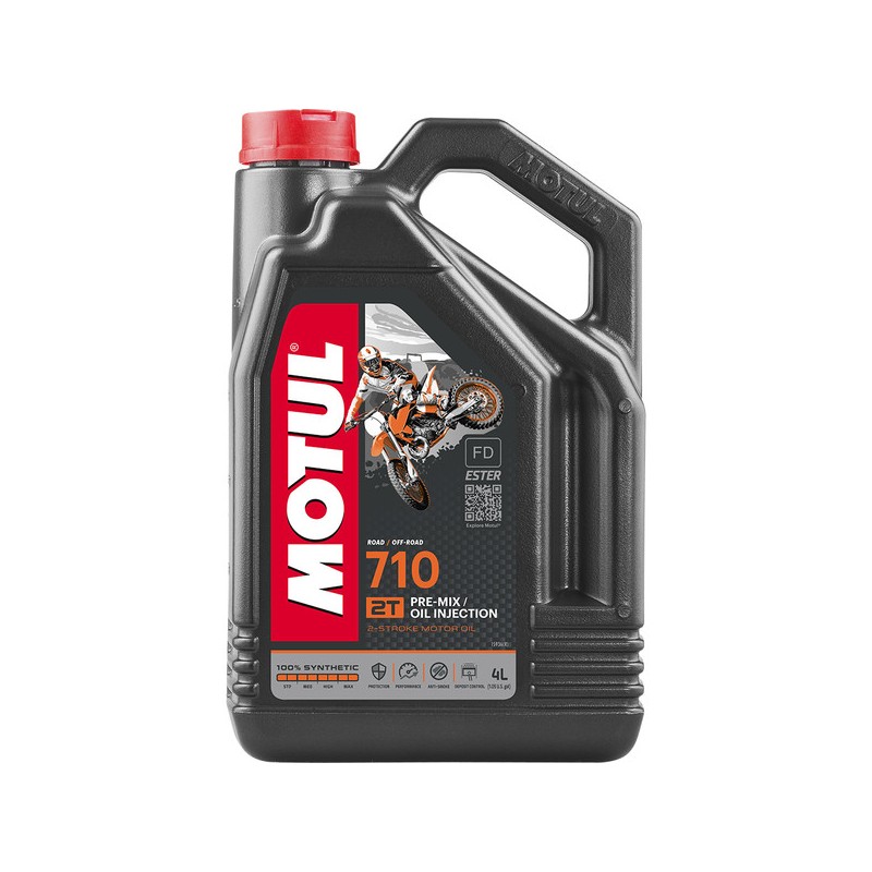 MOTUL - Huile 2T 710 4 Litres