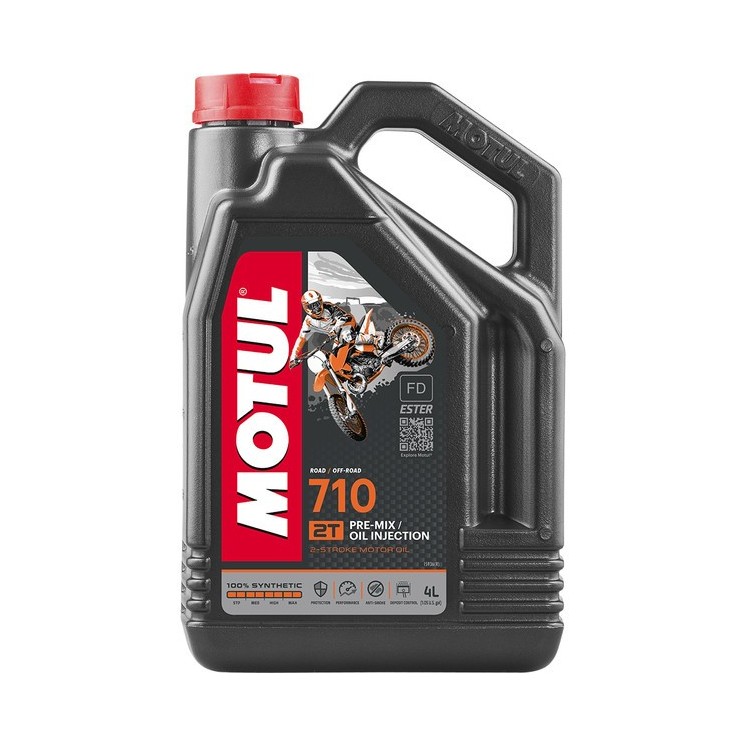 MOTUL - Huile 2T 710 4 Litres