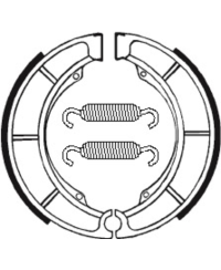 Mâchoires de frein TECNIUM Street/Quad organique - BA098 BA098
