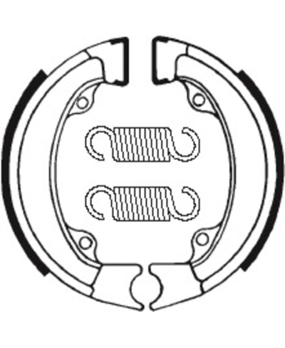 Mâchoires de frein TECNIUM Street organique - BA143 BA143
