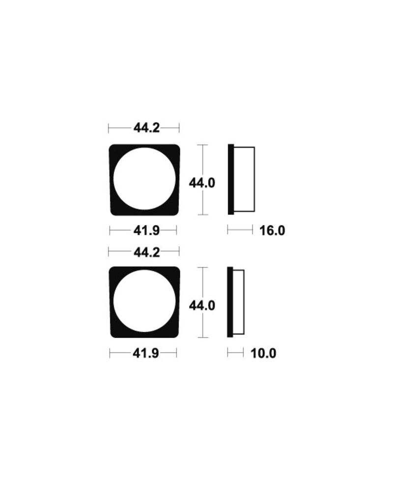 Plaquettes de frein TECNIUM route organique - MA31 MA31