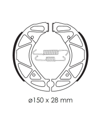 Mâchoires de frein TECNIUM Scooter organique - BA209 BA209