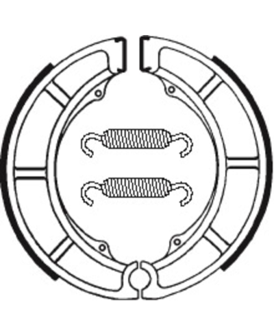 Mâchoires de frein TECNIUM Street organique - BA097 BA097