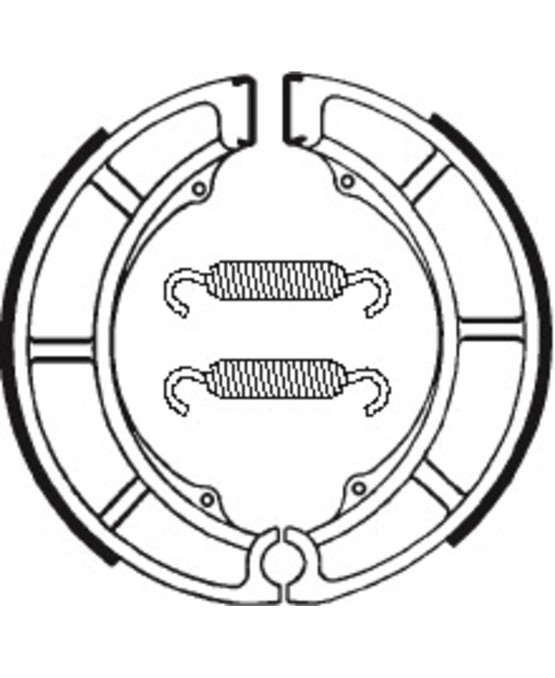 Mâchoires de frein TECNIUM Street organique - BA097 BA097