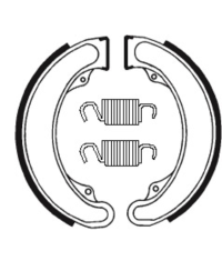 Mâchoires de frein TECNIUM Street organique - BA070 BA070