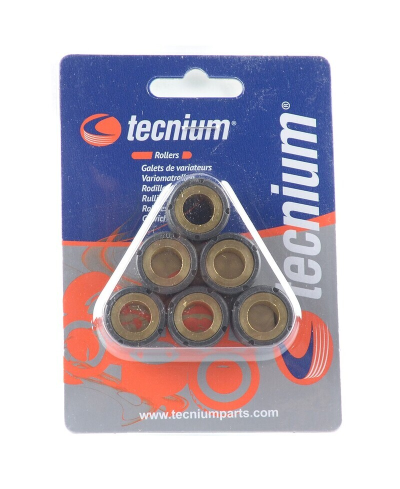 Jeu de galets TECNIUM 16x13mm 6,5gr - 6 pieces 16X13-6.5G