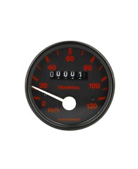 COMPTEUR CYCLO TRANSVAL ADAPT. 103 SP/SPX/RCX 120KM/H (ROUE DE 17'')