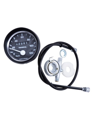 COMPTEUR CYCLO TRANSVAL ADAPT. MBK 51S 120KM/H (GRIMECA)