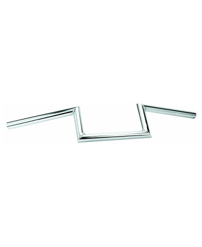 GUIDON CYCLO Z.BARRE LISSE H10 CHROME