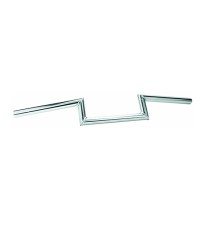 GUIDON CYCLO Z.BARRE LISSE H5 CHROME