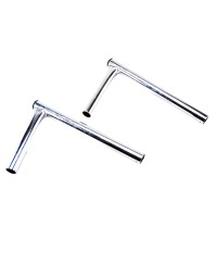 GUIDON CYCLO ADAPT. 103 MVL/VOGUE/CHRONO CHROME ADAPT. LONG 20CM COUDE 90 (PR)