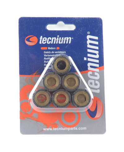 Jeu de galets TECNIUM 20x14,5mm 9gr - 6 pieces 20X14.5-9GR.