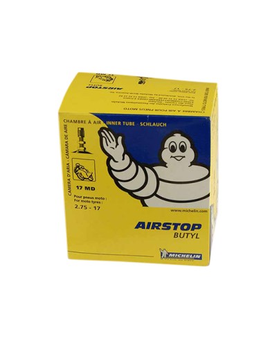 CHAMBRE A AIR MOTO 17" 2.75 X 17 MICHELIN AIRSTOP 17MD TR4