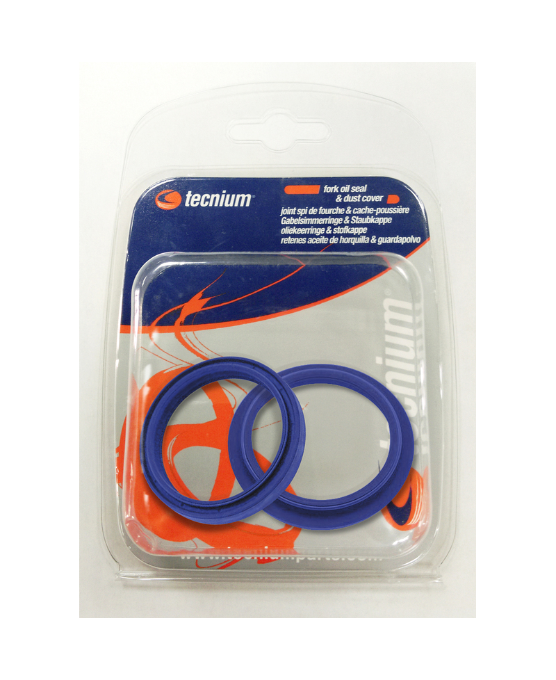 Joint de fourche & cache poussiere TECNIUM Blue Label SHOWA 48mm a l'unite BL-48S02