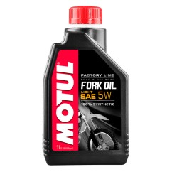 MOTUL - Huile Fork Oil Factory Line Light 5W 1 Litre