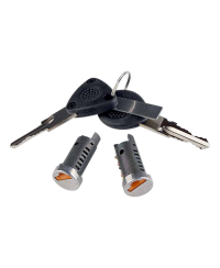 CONTACTEUR A CLE SCOOTER TEKNIX ADAPT. TYPHOON (2 BARILLETS + 2 CLES) PETIT DIAMETRE