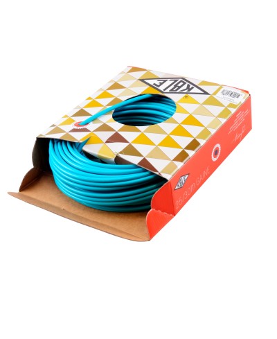 GAINE DIAMETRE EXT. 5MM DIAMETRE INT. 2.6MM - BLEU (ROULEAU DE 30 METRES)