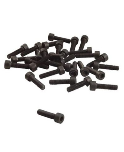 VIS 6 PANS CREUX TC M6X16 BTR NOIR (BOITE DE 100)