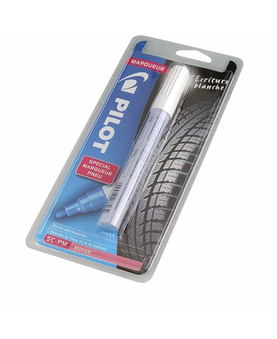 CRAYON/MARQUEUR PNEU PILOT BLANC