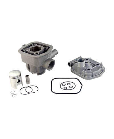 HAUT MOTEUR CYCLO ALU TEKNIX NIKASIL ADAPT. MBK 51 LIQUIDE (LIVRE SANS JOINT EMBASE)