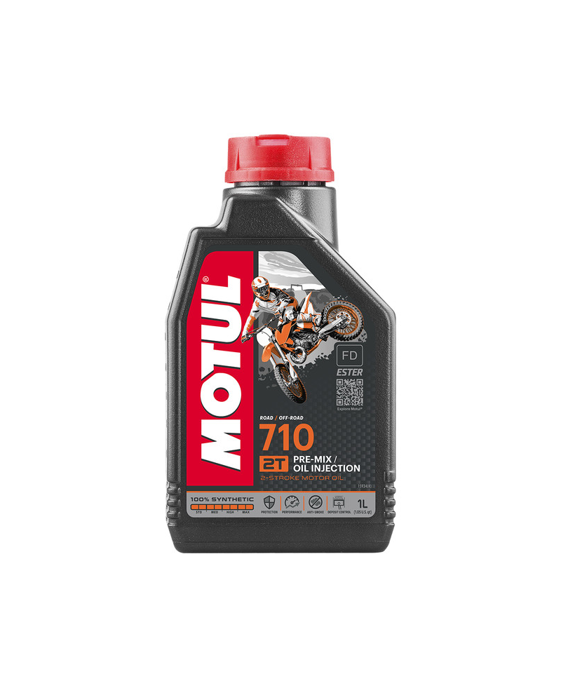 MOTUL - Huile 2T 710 1 Litre