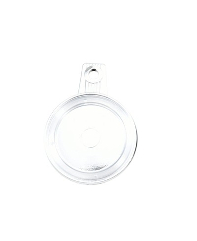 SUPPORT/PORTE VIGNETTE ASSURANCE/CRIT'AIR TUN'R PLASTIQUE TRANSPARENT (ROND)