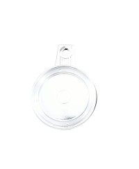 SUPPORT/PORTE VIGNETTE ASSURANCE/CRIT'AIR TUN'R PLASTIQUE TRANSPARENT (ROND)