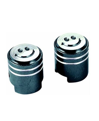 CAPUCHON/BOUCHON VALVE TUN'R PISTON NOIR (X2)