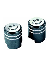 CAPUCHON/BOUCHON VALVE TUN'R PISTON NOIR (X2)