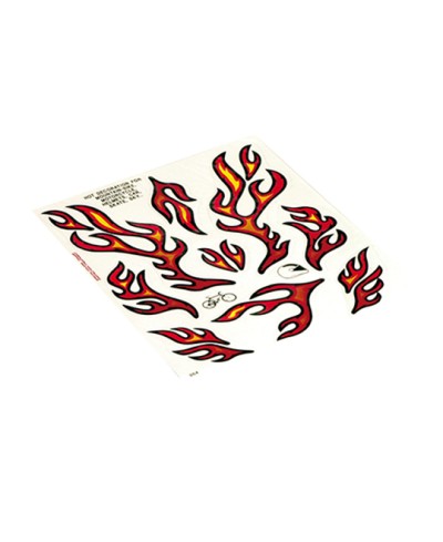 AUTOCOLLANT FLAMMES (20X24CM)