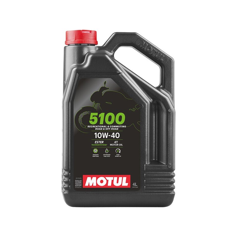 MOTUL - Huile 4T 5100 10W40 4 Litres
