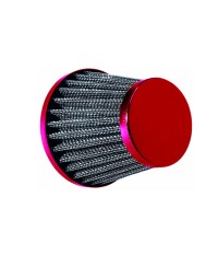 FILTRE A AIR TUN'R D28-35 CONIQUE KN GM DROIT ROUGE