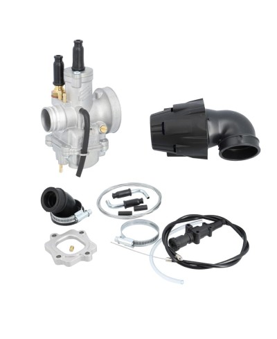 CARBURATEUR SCOOTER POLINI CP 21 KIT COMPLET NITRO/AEROX (DEP./GRAIS./START. CABLE)