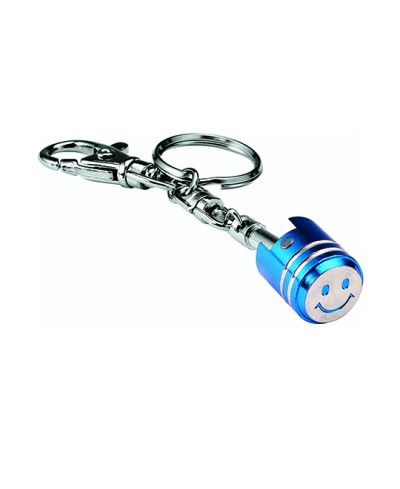 PORTE CLES TUN'R PISTON BLEU
