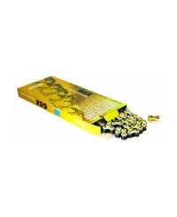 CHAINE MECABOITE 420 IRIS GSX 134M RENFORCEE OR