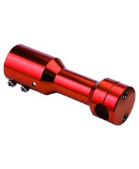 POTENCE SCOOTER TUN'R ADAPT. BOOSTER/BW'S/SLIDER/STUNT DROITE ROUGE (P/GUIDON D.22MM)