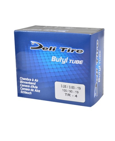 CHAMBRE A AIR MOTO 19" 3.25-3.50 X 19 DELI TIRE U329 TR4