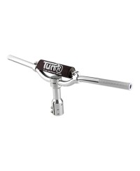 GUIDON SCOOTER TUN'R CROSS ADAPT. BOOSTER ALU ARGENT AVEC POTENCE
