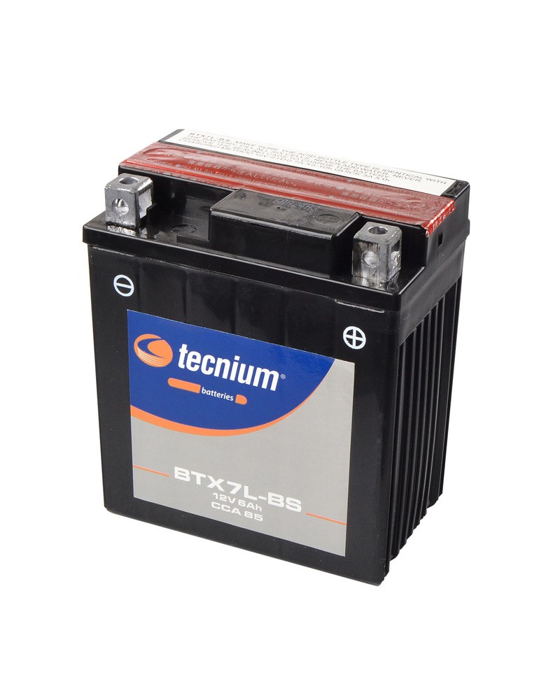 Batterie TECNIUM BTX7L-BS sans entretien avec pack acide