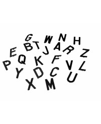 LETTRE TIFLEX P/PREPERCEE  T  45MM (X10)