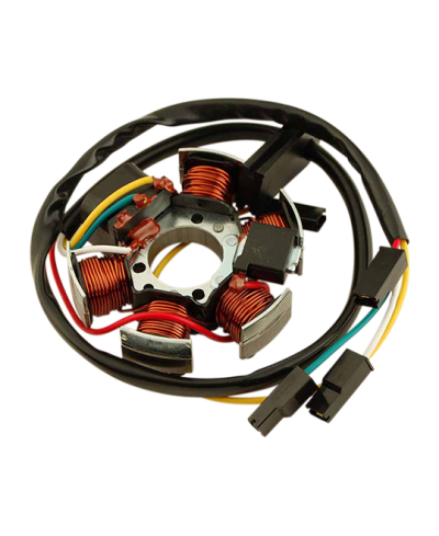 STATOR MECABOITE TEKNIX ADAPT. AM6/DERBI SENDA EURO3 - 60W (TYPE DUCATI) FIL LONG