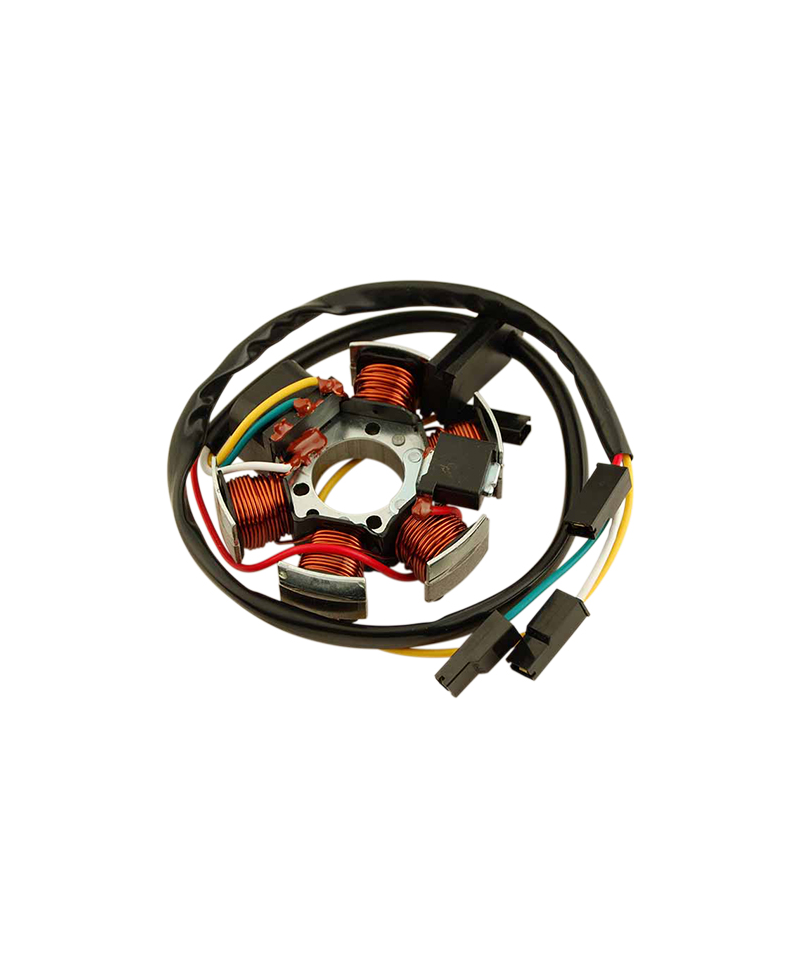 STATOR MECABOITE TEKNIX ADAPT. AM6/DERBI SENDA EURO3 - 60W (TYPE DUCATI) FIL LONG