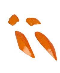 CABOCHON CLIGNO SCOOTER TEKNIX* ADAPT. BOOSTER ROCKET/NG ORANGE AV+AR (X4) LONG