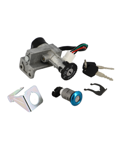 CONTACTEUR A CLE SCOOTER TEKNIX ADAPT. KYMCO AGILITY/VITALITY  (AVEC SERRURE DE SELLE)